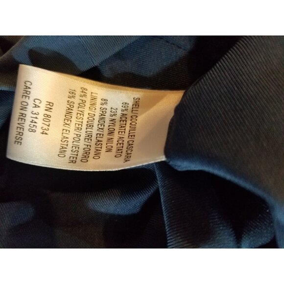 3/$25 BCBG Max Azria XS Blue Halter Tunic Top - Picture 6 of 6